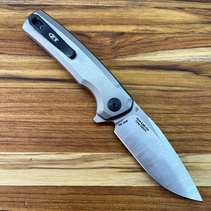 Zero Tolerance ZT Original TI 3" Folding Knife w/ Silver Handle