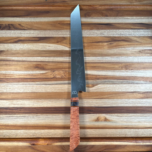 Baldwin Blades 10.75" Sujihiki in W2 and Orange Maple