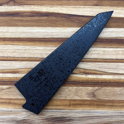 Mcusta Zanmai Black Lacquer 145mm (5.75") Boning Saya w/ Pin