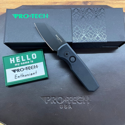Pro-Tech Runt 5 2" All Black Auto w/ 20CV & Aluminum Handle