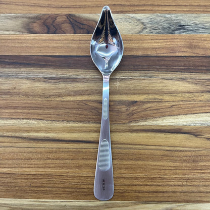 Mercer Tool 7.25" Satin Petite Saucier Spoon w/ Spout