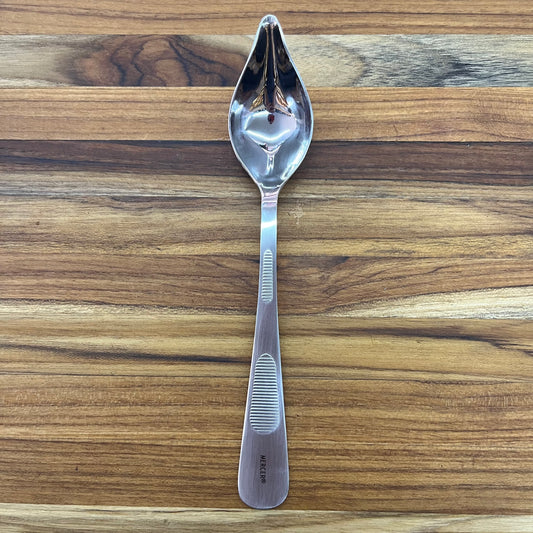 Mercer Tool 7.25" Satin Petite Saucier Spoon w/ Spout