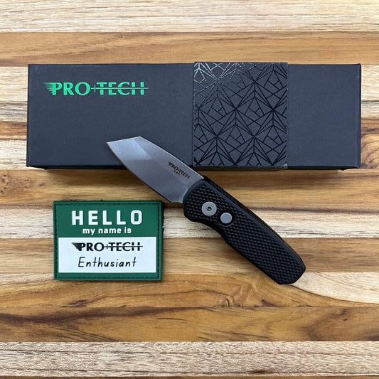 Pro-Tech Runt 5 2" Auto w/ Textured Black Aluminum Handle