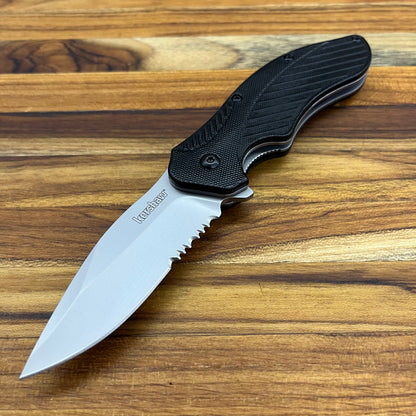 Kershaw Clash (P/S) 3" Flipping Knife w/ Black Nylon Handle