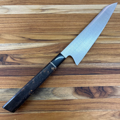 Alfredo Faccipieri ONE 190mm (7.5") Gyuto w/ MagnaCut & Stabilized Deep Black Maple Handle