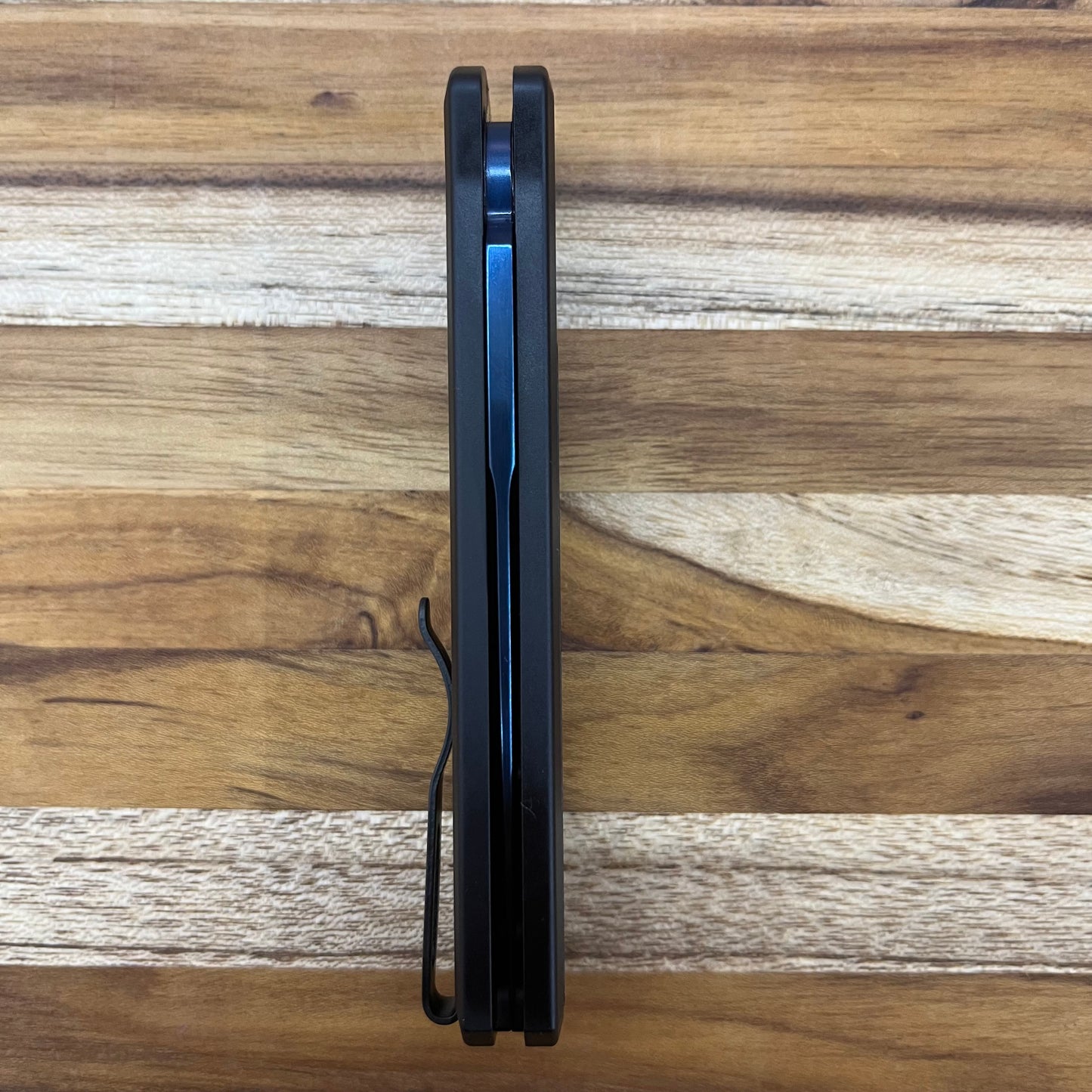 Pro-Tech Godson 3.15" Sapphire Auto w/ Deep Carry Black Aluminum & G10 Inlay Handle