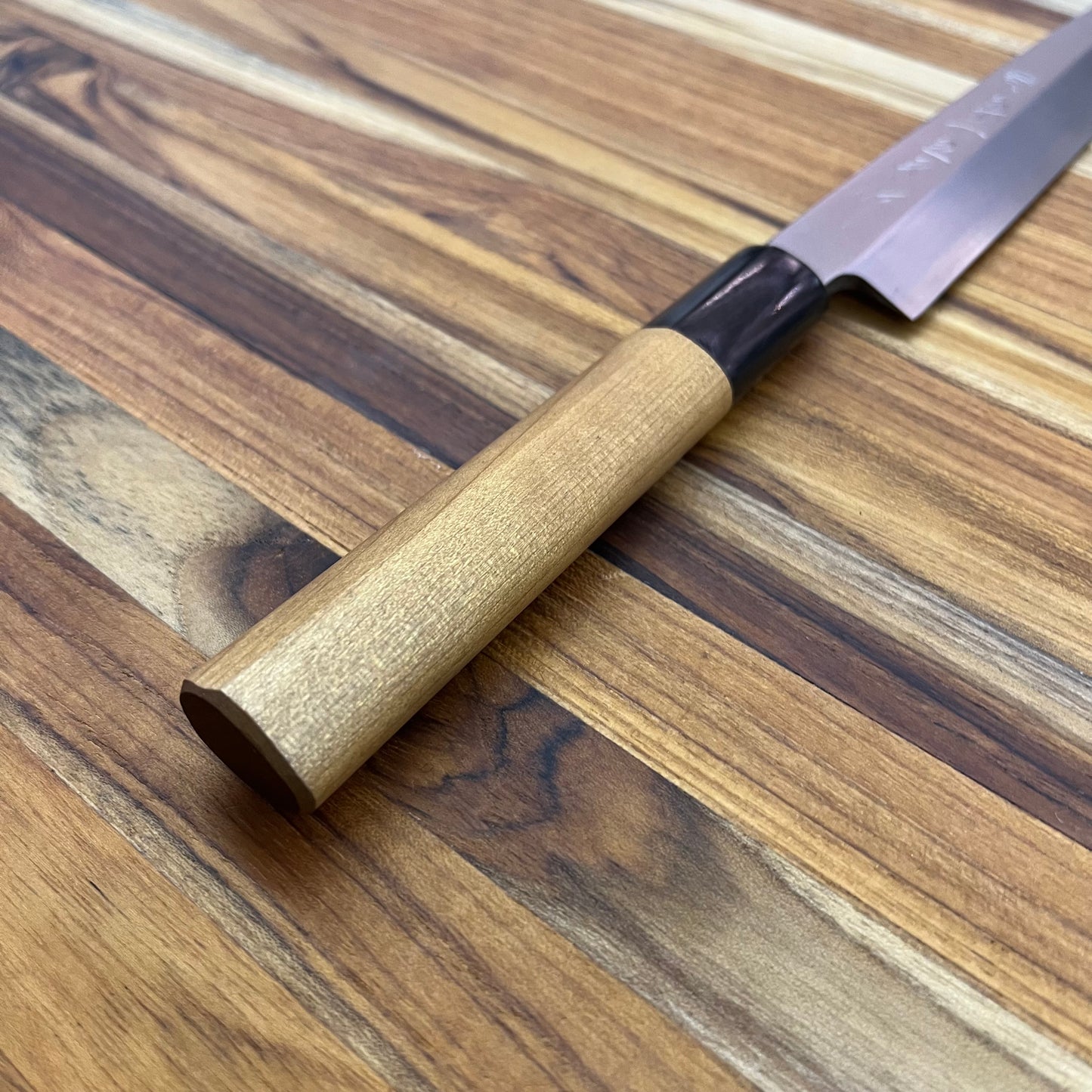Kikuichi Elite Warikomi Gold 210mm (8.25") Yanagi w/ Saya