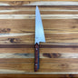 Enceladus Custom 200mm (8") K-Tip Gyuto w/ Amboyna Burl & Richlite Handle