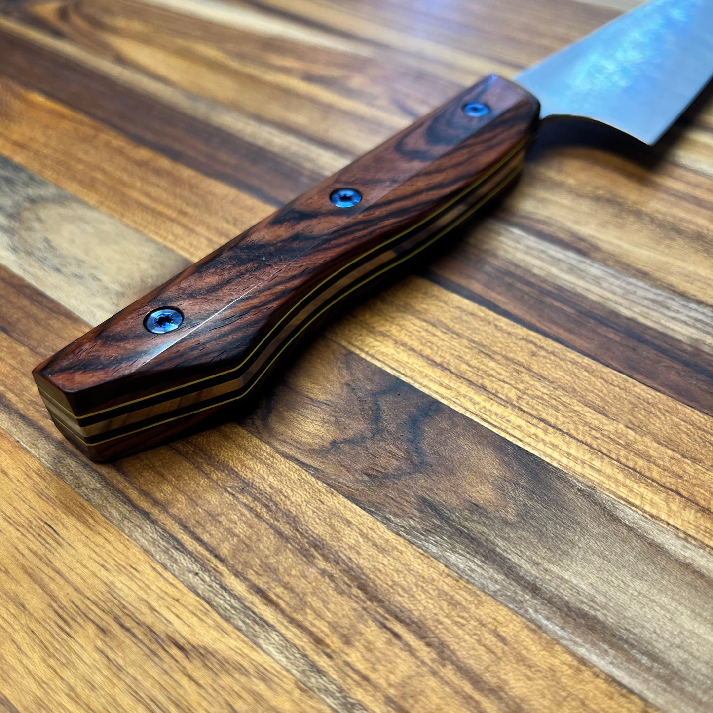 Meglio Semi-Custom 5.25" Satin Petty w/ Cocobolo Handle