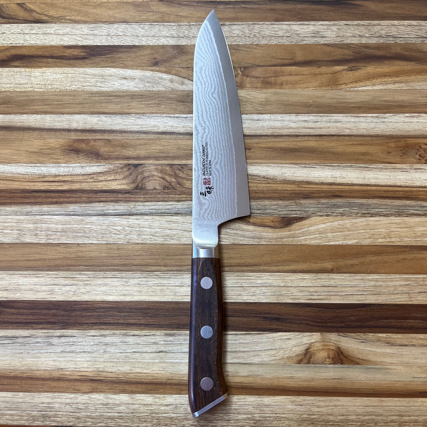 Mcusta Zanmai Classic Premium Damascus Ironwood 180mm (7") Gyuto