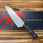 Microtech Culinary 8" Chef's Knife w/ Black G10 Handle