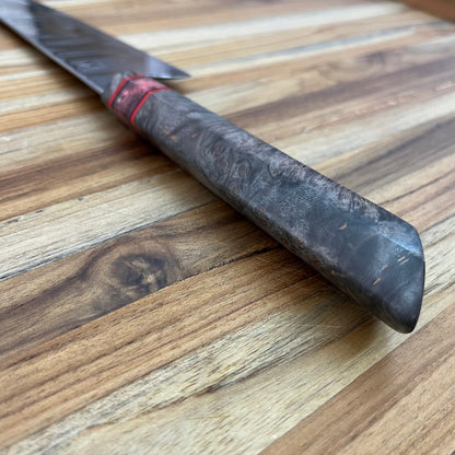 Baldwin Blades 180mm (7.25") Gyuto w/ Gray Birchwood Handle