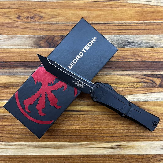 Microtech Combat Troodon Gen III T/E 4" All-Black OTF
