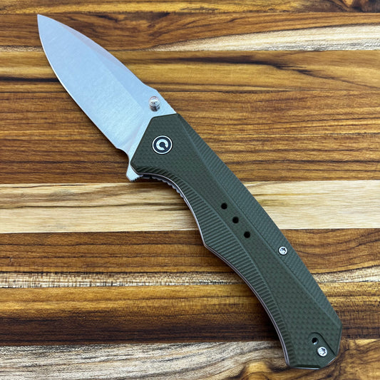 Civivi Photonix 3.5" Flipper w/ OD Green G10 Handle