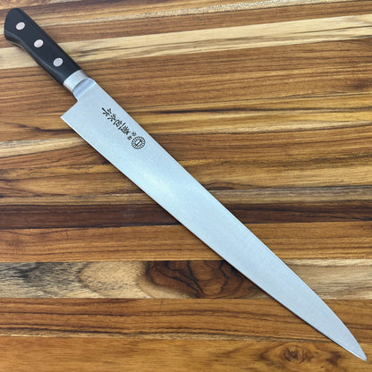 Kikuichi Carbon Steel 270mm (10.5") Sujihiki