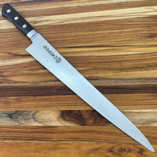 Kikuichi Carbon Steel 270mm (10.5") Sujihiki