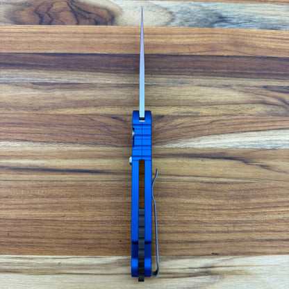Pro-Tech TR-5 3.25" Auto w/ Blue Handle