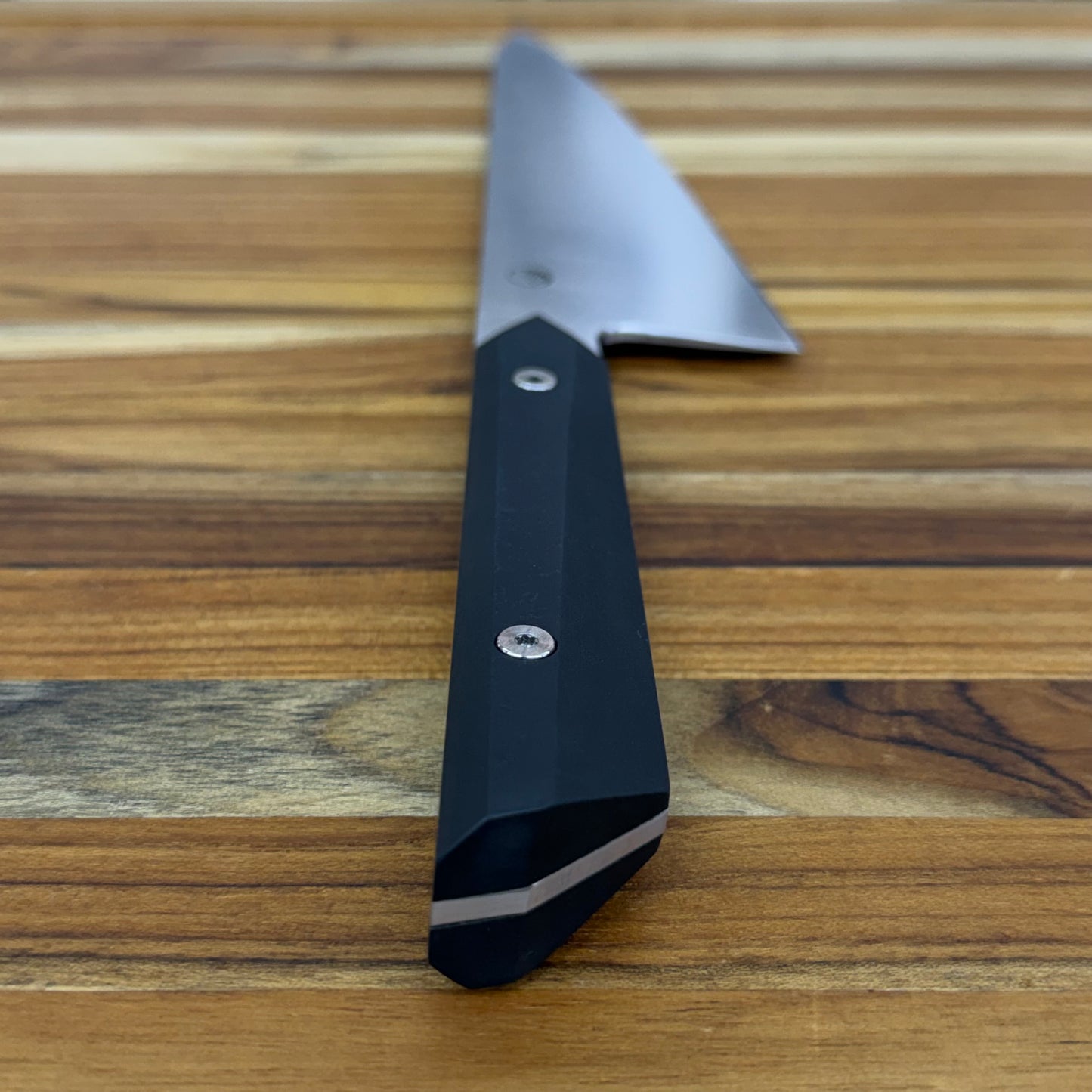 Enceladus Semi-Custom 197mm (7.75") K-Tip Gyuto w/ Black Richlite Handle