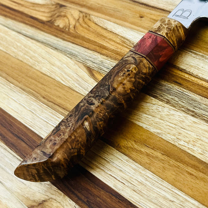 Baldwin Blades 190mm Honesuke in 26C3 and Maple Burl