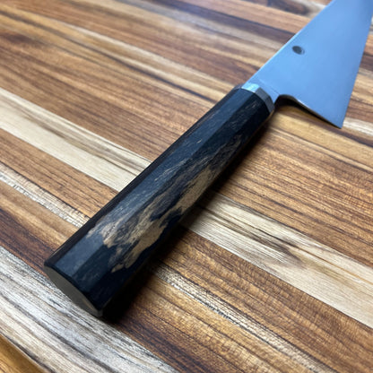 Enceladus 210mm (8.25") K-Tip Gyuto w/ Pale Moon Ebony & Titanium Handle