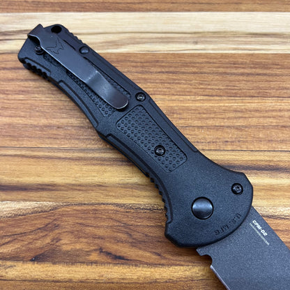 Benchmade Claymore 3.5" Auto w/ Black Grivory Handle