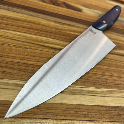 Patterson Forge Production 200mm (8") Chef's Knife w/ Midnight Richlite Handle