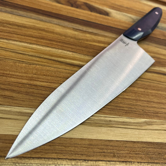 Patterson Forge Production 200mm (8") Chef's Knife w/ Midnight Richlite Handle