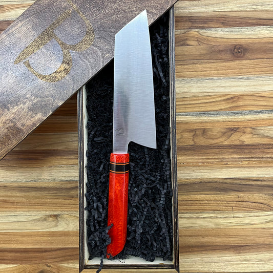 Baldwin Blades 180mm (7") Bunka w/ Red Juma Handle