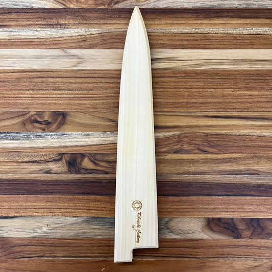 Kikuichi Magnetic Saya 240mm (9.5") Sujihiki w/ Poplar Wood
