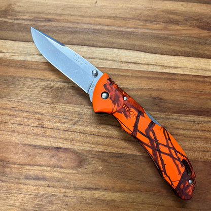 Buck Bantam 3.5" Orange Nylon Lockback Knife