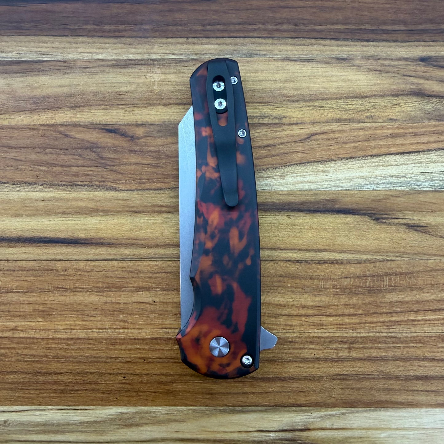 Pro-Tech Malibu 3.25" Flipping Knife w/ Del Fuego Aluminum Handle