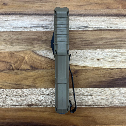 Benchmade Mini Claymore 3" Black D/E OTF Auto w/ Ranger Green Grivory Handle