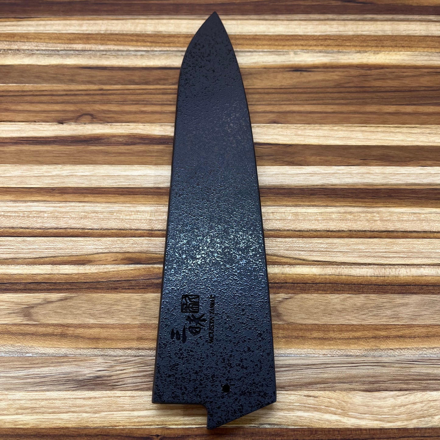 Mcusta Zanmai Black Lacquer 270mm (10.5") Gyuto Saya w/ Pin