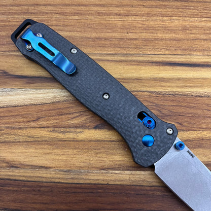 Benchmade Bailout 3.5" Folding Knife w/ Carbon Fiber Handle