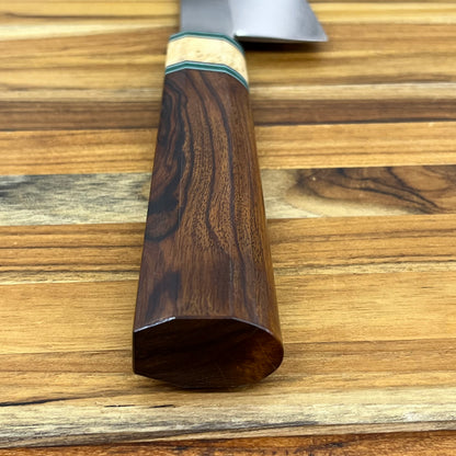 3rd Hill Customs 210mm (8.25") Chef's Knife w/ Desert Ironwood Handle