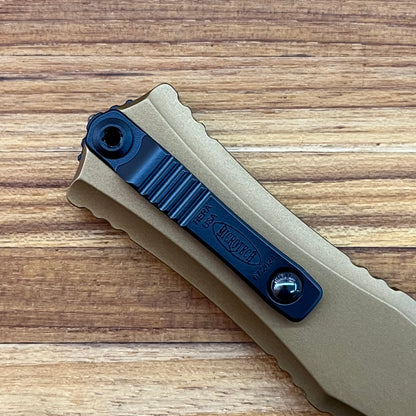 Microtech Mini Hera II 30th Anniversary S/E 3" OTF w/ Tan Aluminum Handle