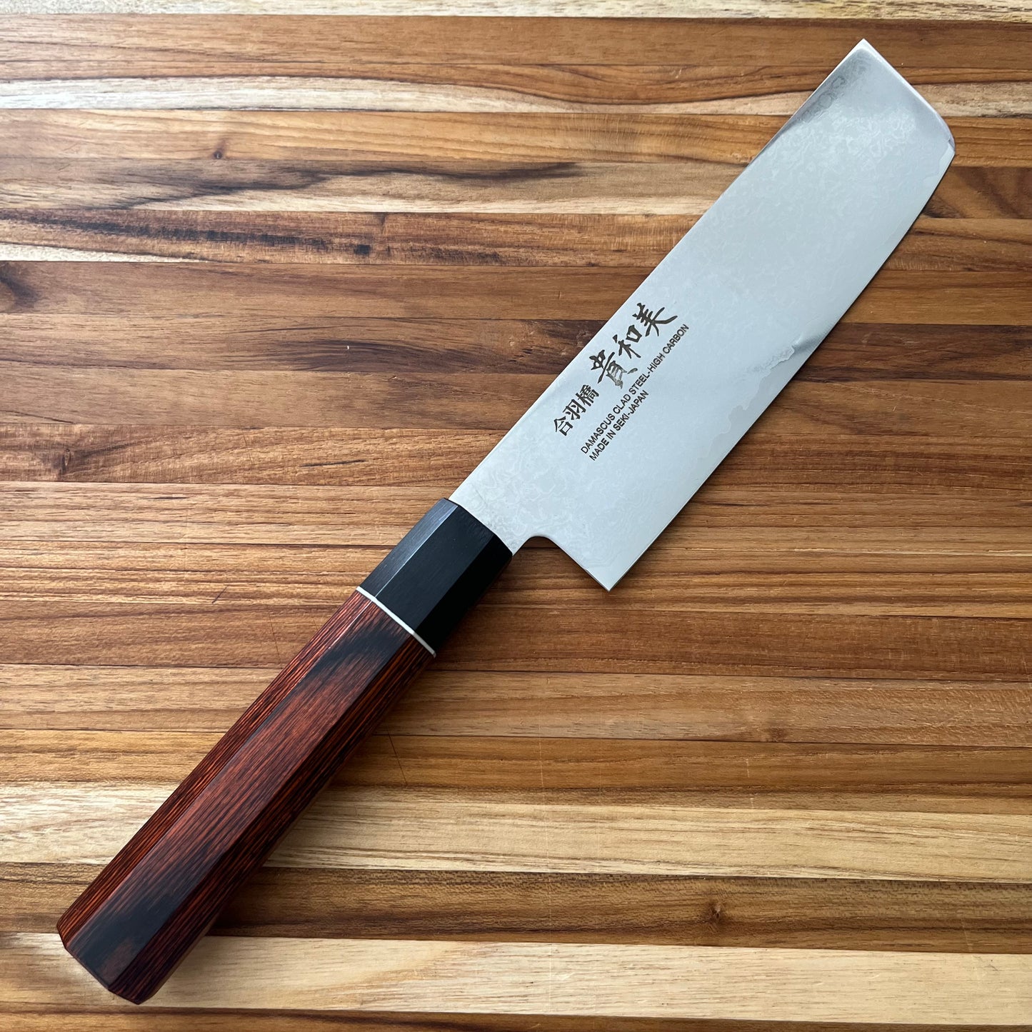 Kiwami 8A 170mm Nakiri  w/ Pakkawood Handle