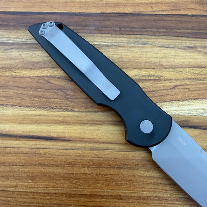 Pro-Tech TR-3 3.5" Auto w/ Black Grooved Handle