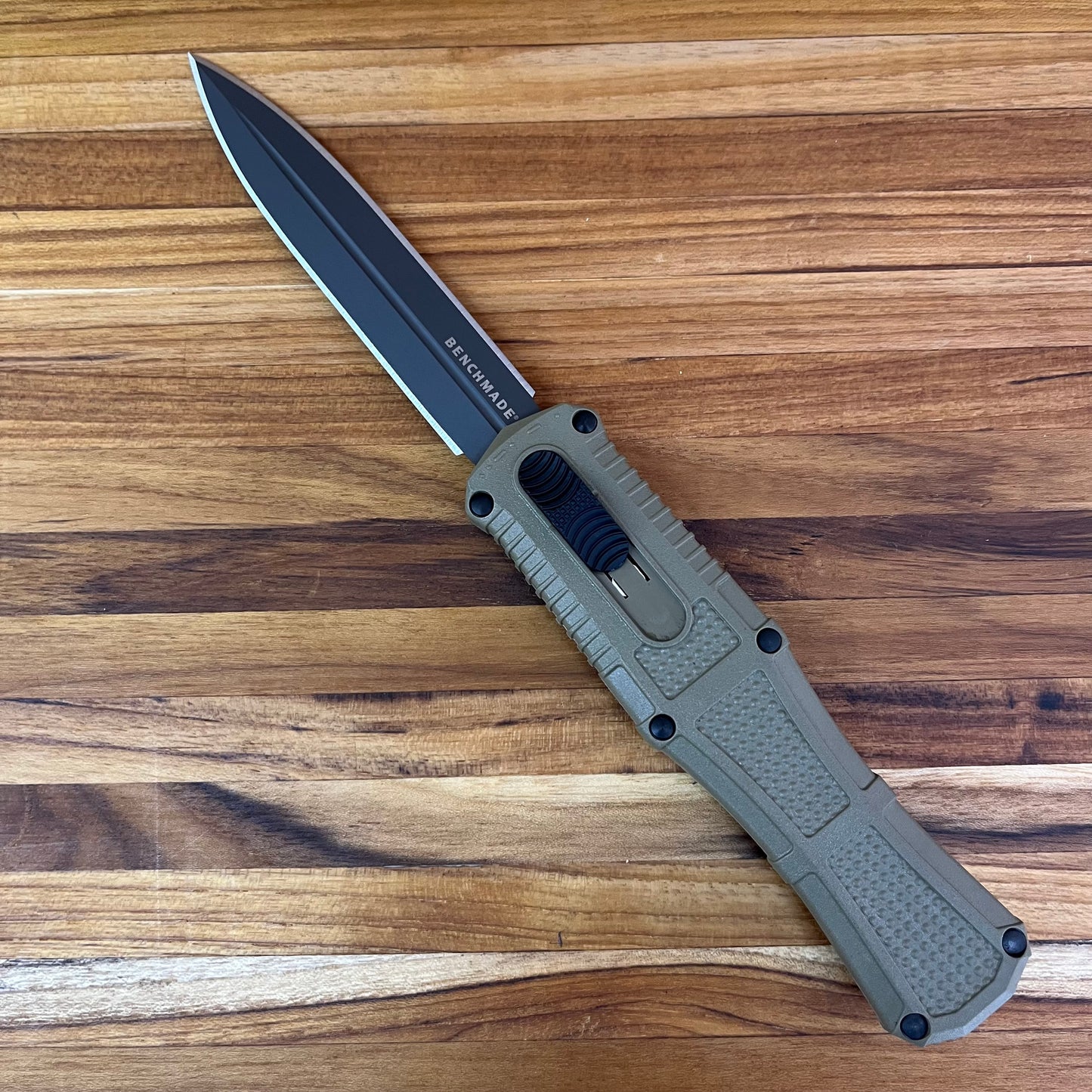 Benchmade 3370GY-1 Ranger Green Claymore OTF Auto