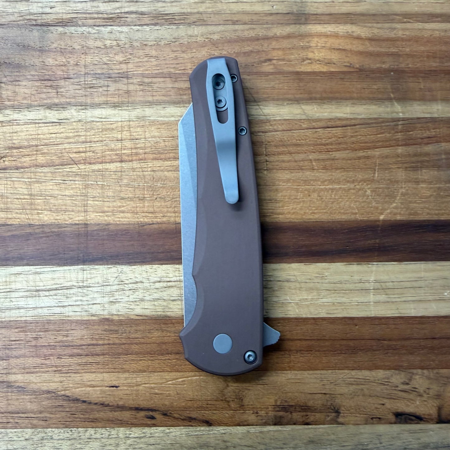 Pro-Tech Malibu 3.25" Flipping Knife w/ Flat Dark Earth Aluminum Handle