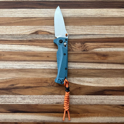 Benchmade Mini Adira 3.21" Folding Knife w/ Depth Blue Grivory