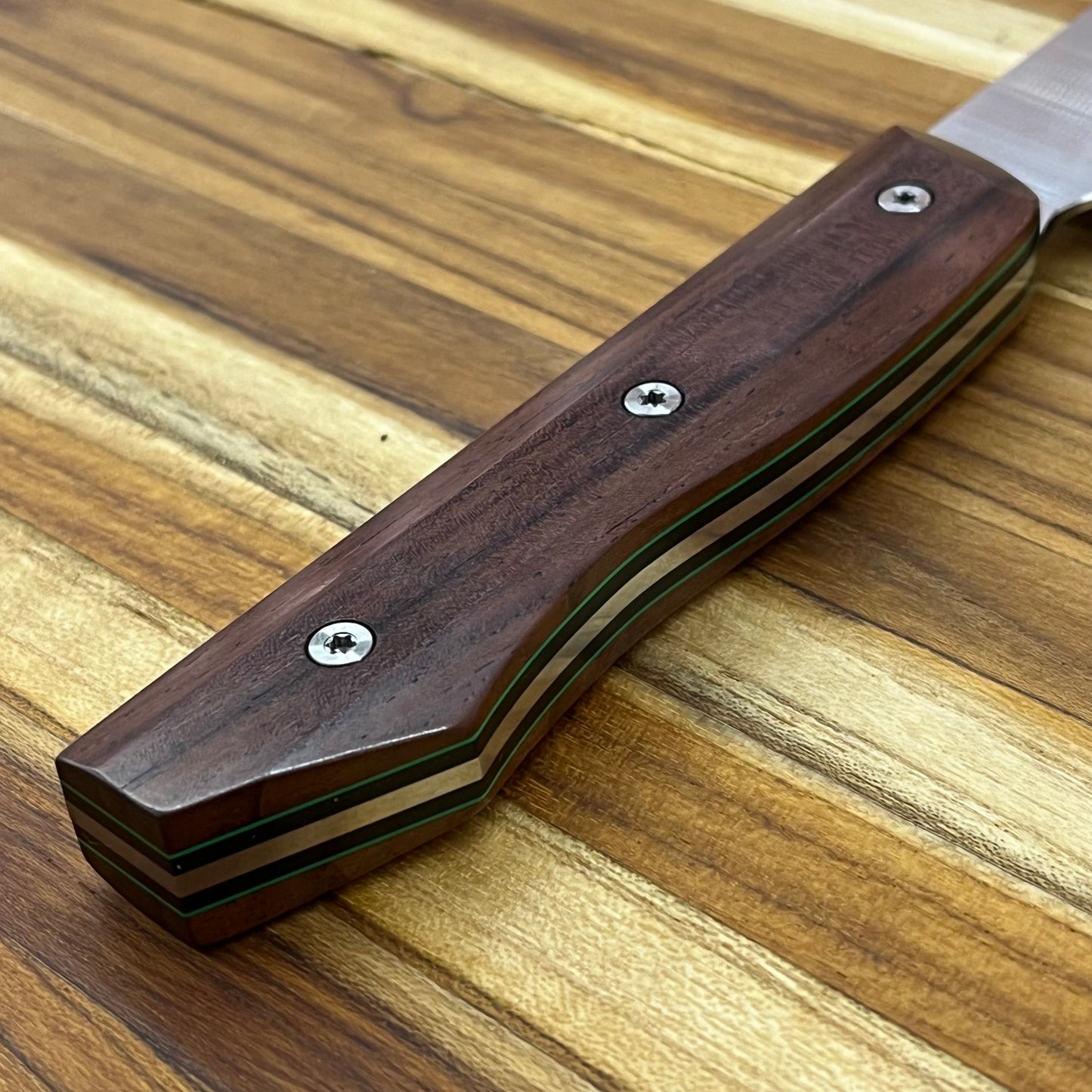 Meglio Semi-Custom 6.5" Satin Kiritsuke w/ River Red Gum Handle