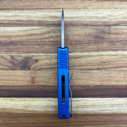 Pro-Tech Runt 5 2" Auto w/ MagnaCut & Blue Aluminum Handle