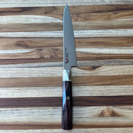 *DISCONTINUED* Mcusta Zanmai Supreme Twisted 150mm Petty