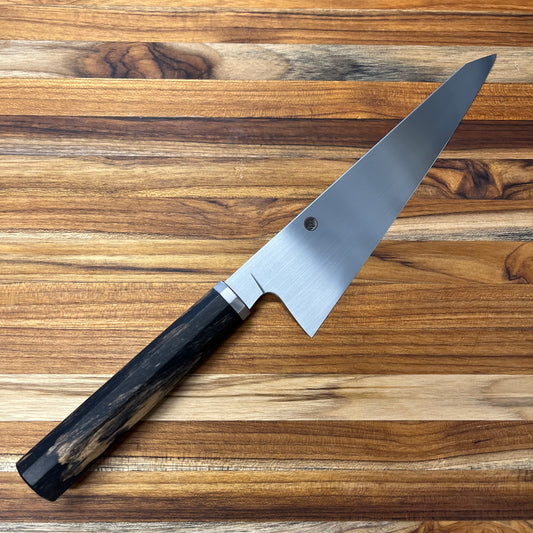 Enceladus 210mm (8.25") K-Tip Gyuto w/ Pale Moon Ebony & Titanium Handle