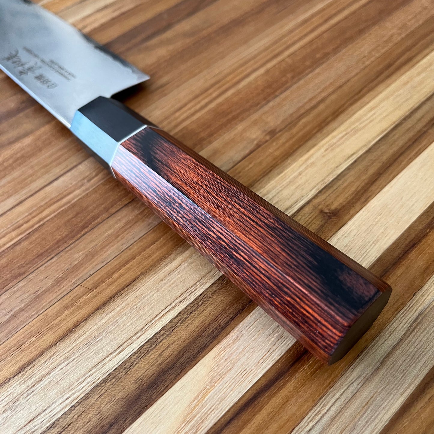 Kiwami 8A 170mm Nakiri  w/ Pakkawood Handle