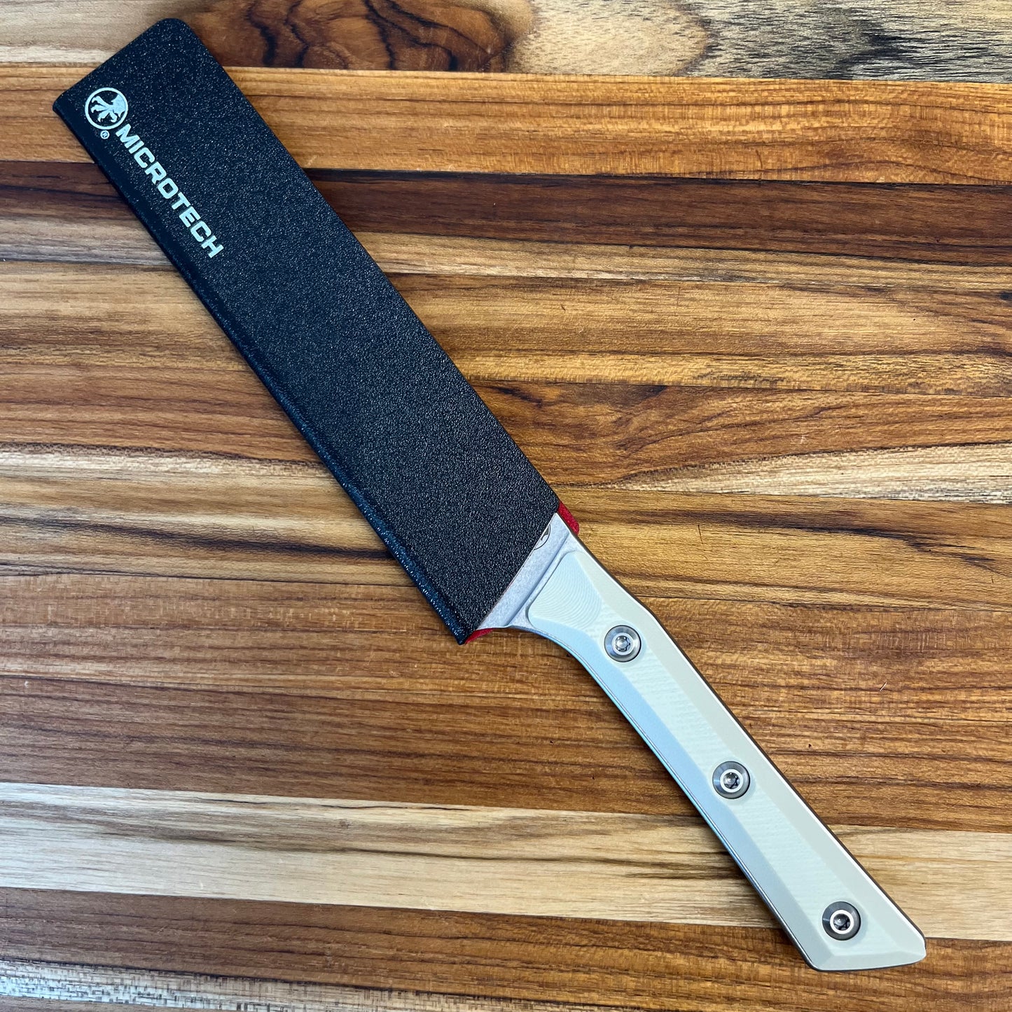 Microtech Culinary 6" Utility Knife w/ Ivory G10 Handle