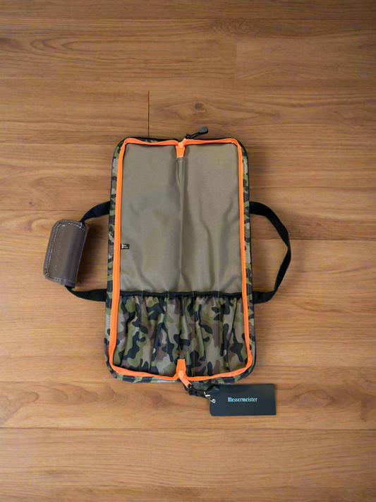 Messermeister 5 Pocket Camouflage Nylon Knife Roll