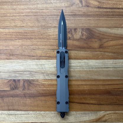 Microtech Dirac D/E 3" OTF w/ Natural Clear Handle
