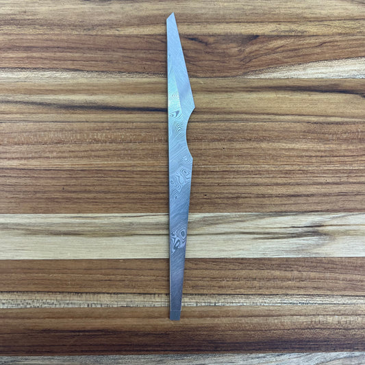 3rd Hill Customs 55mm (2.20") Damasteel Kiridashi